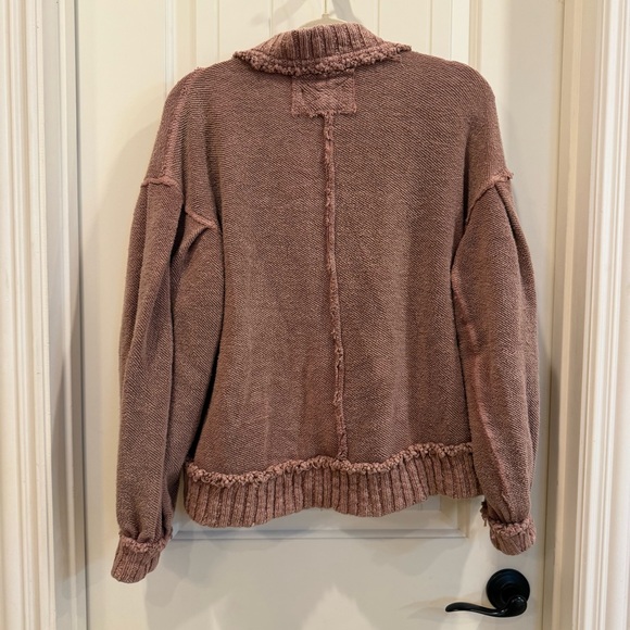 We The Free Cute In This Cardi Mauve - Picture 5 of 7